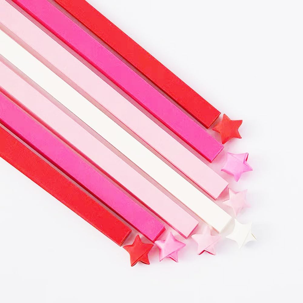 1350 Pieces Origami Lucky Star Paper Strips - Pastel Colors, Double Sided, DIY Craft Supplies