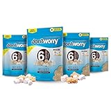 Don't Worry | Rice Bites | Malvavisco | 4 Pack | 6 Calorías | Sin Gluten | Sin Azúcar Añadida | Postre Saludable |...