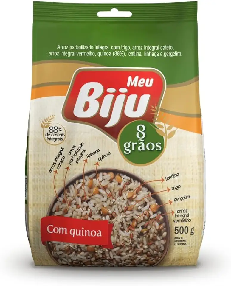 Arroz 8 Grãos Integrais com Quinoa: Nutrição Completa e Sabor