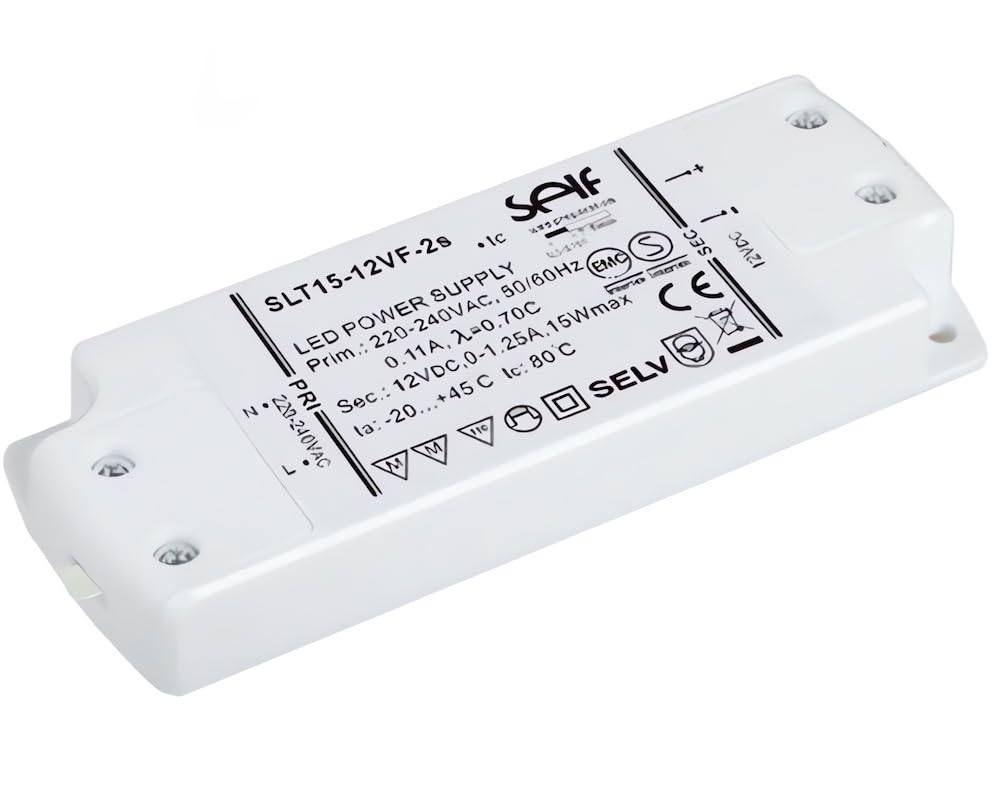LED Einbaustrahler 4er Set – 12V, 3W, Neutralweiß (4000k) – IP44 Feuchtraum geeignet – Inkl. Treiber, MR16 Fassung und Zuleitung (120 cm) & Verteiler – Ideal für Bad, Küche, Dusche & Außenbereich.