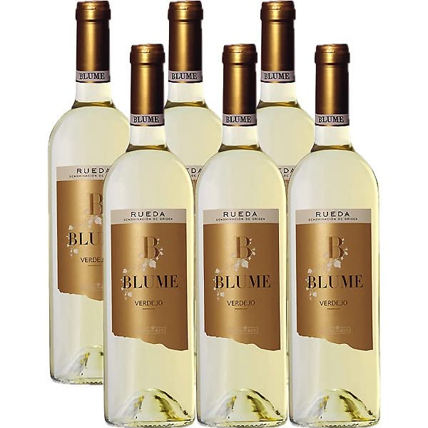 BLUME Vino blanco verdejo D.O. Rueda caja 6 botellas 75 cl