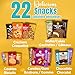 International Exotic Snack Box Variety Pack, 22 Count Premium Foreign Rare Snack Food Gifts with Suprise Item for Fun, Mystery Box of Snacks, European Snacks for Adults and Kids for Christmas Thanksgiving and More