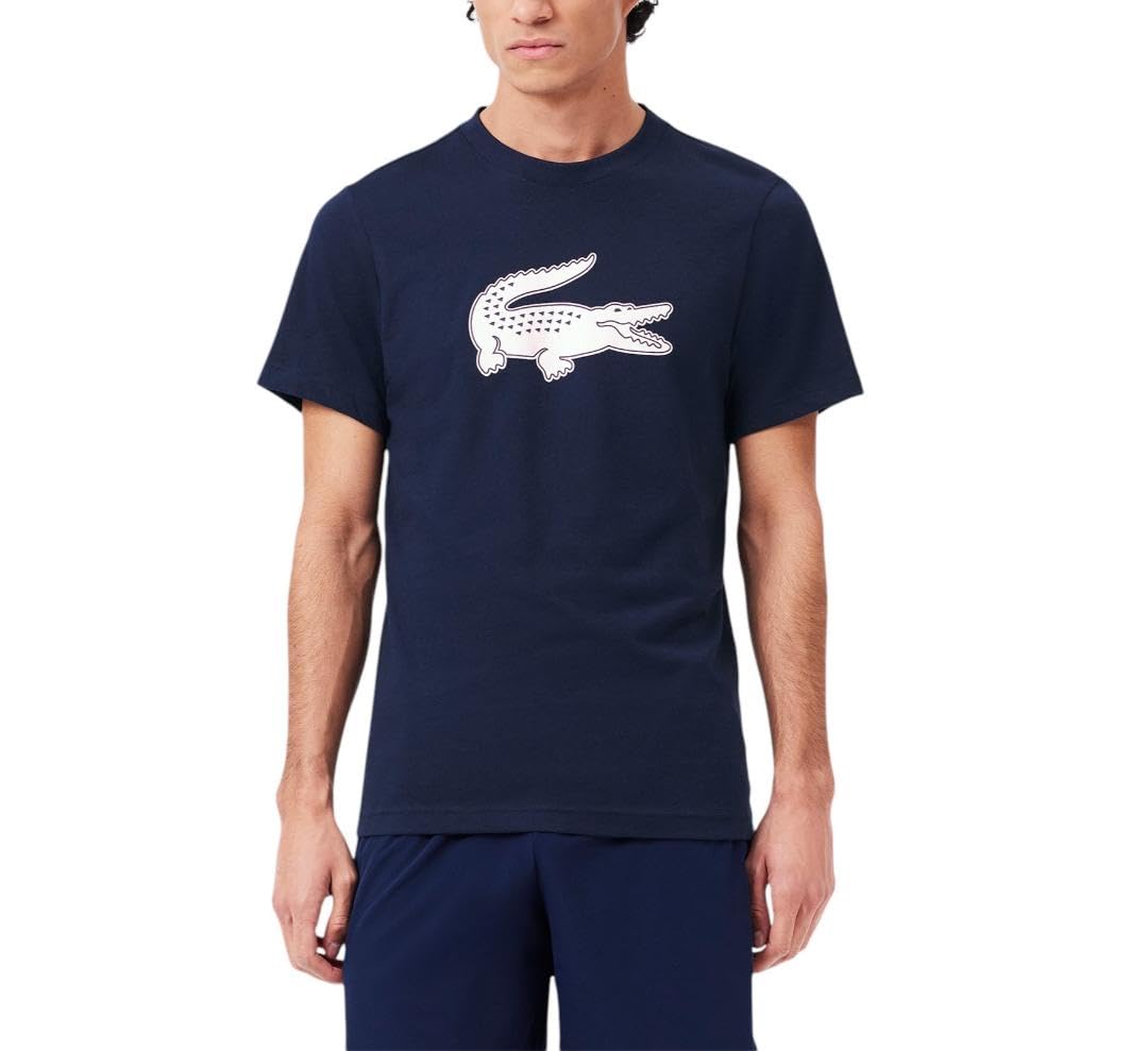 Lacoste Men's Ultra Dry XXL Logo Sport T-Shirt