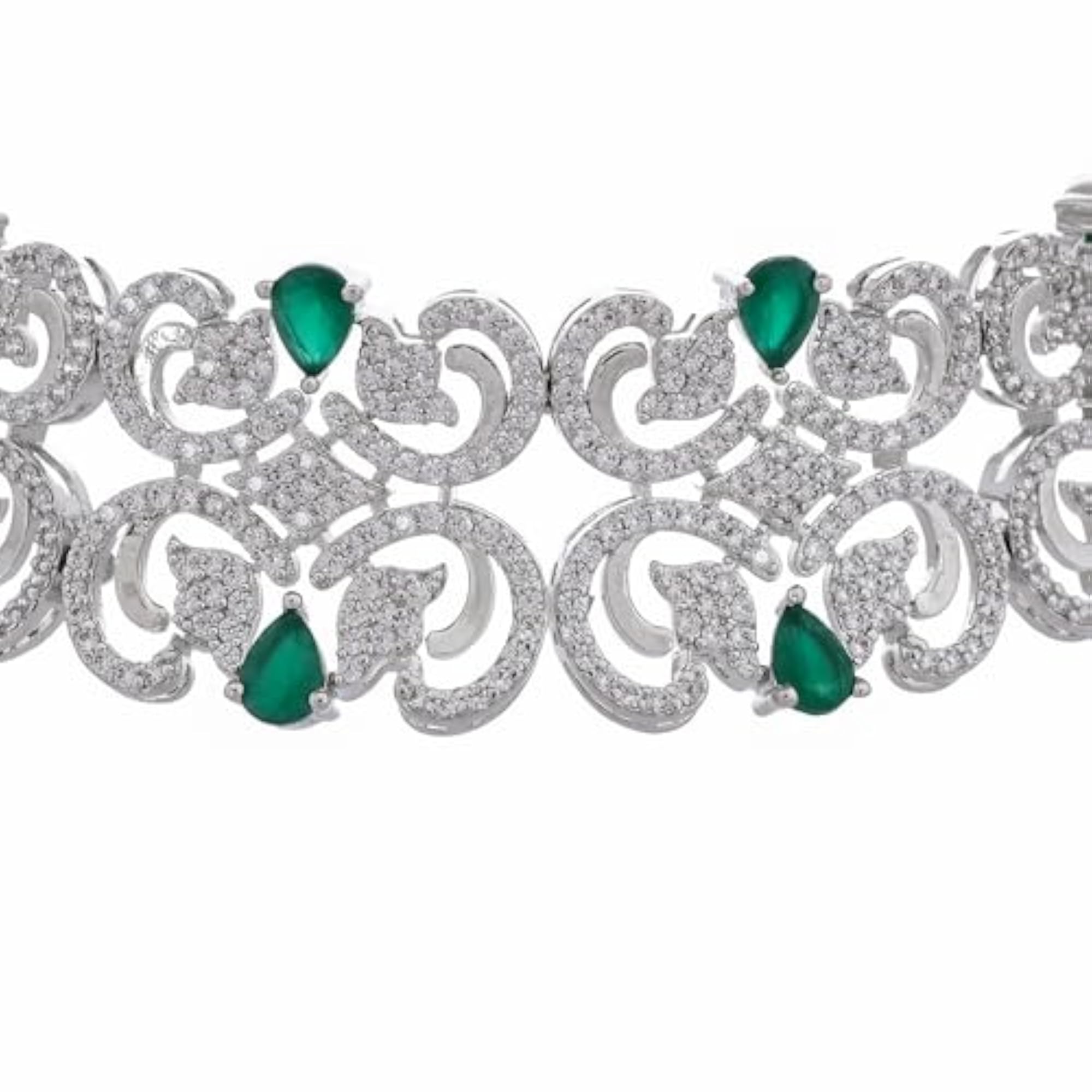 Taj Jahan Necklace Set, Regal Design