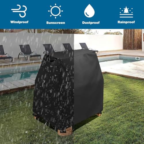 Lona para mesa de agua que soluciona la acumulación de hojas 4