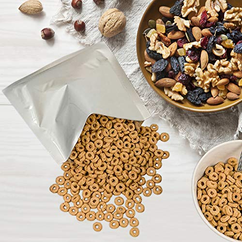 10 Pack Large Mylar Bags,Gallon recloseable Bag for Long Term Emergency Food Storage, Self Sealing Storage Supplies 24''*19''
