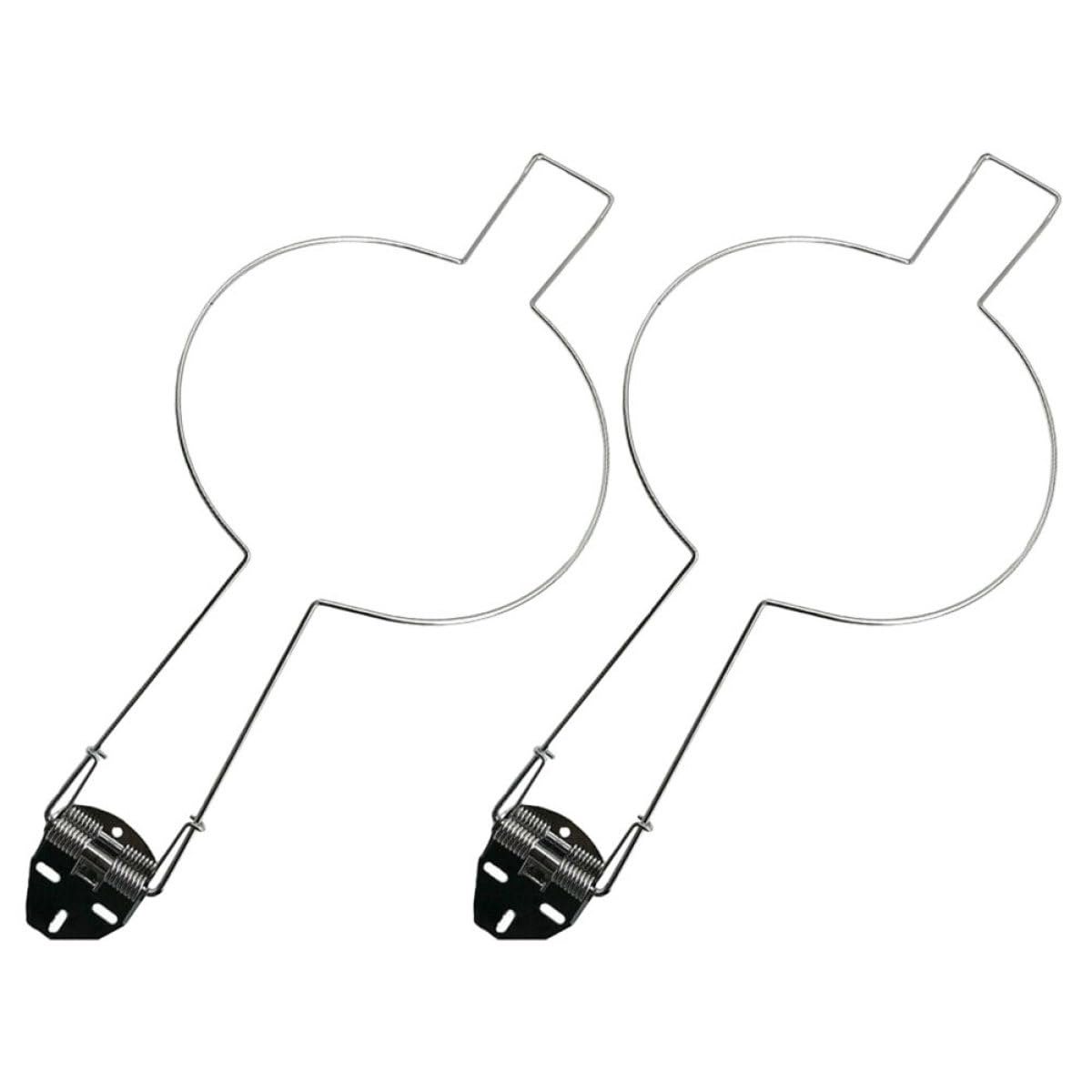 Porta Sombreros de Acero Negro para Coche y Camión, Soporte Seguro para 2 Ganchos, Fácil Instalación y Duradero, Adecuado para Organizar Sombreros y Gorras