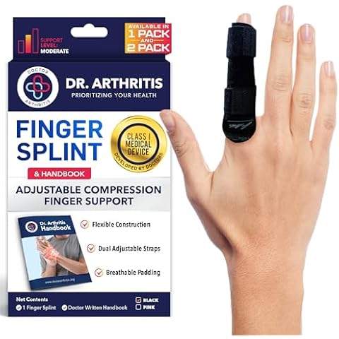 Dr. Arthritis Finger Splint for Comfort and Support Cover