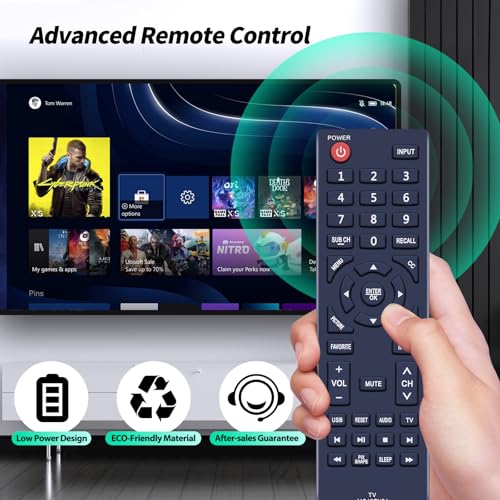 Télécommande MC42FN01 Sanyo FW24E05F sans programmation pour TV LED