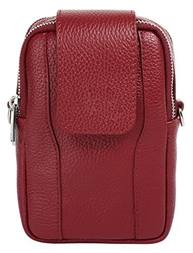Sac bandoulière en cuir véritable fabriqué en Italie avec bandoulière amovible