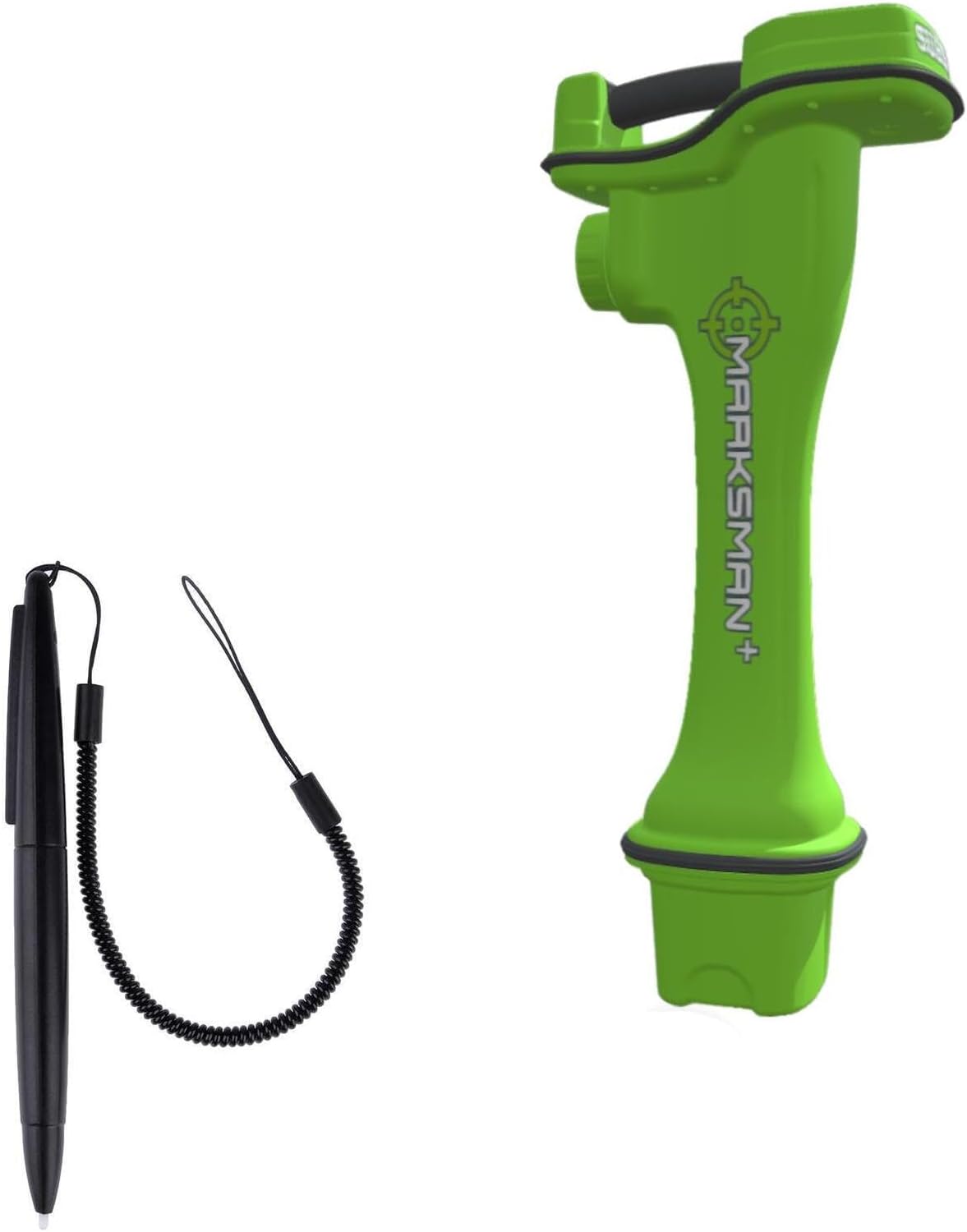 BoxWave Stylus Pen Compatible with Subsite Marksman - DirectSign Resistive Stylus, for Resistive Touchscreens Plastic Lanyard - Jet Black