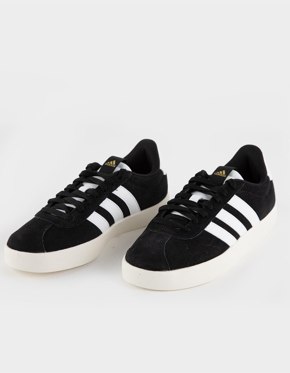adidas VL Court 3.0 Womens Shoes, Black/White, 7.5 - Image 2