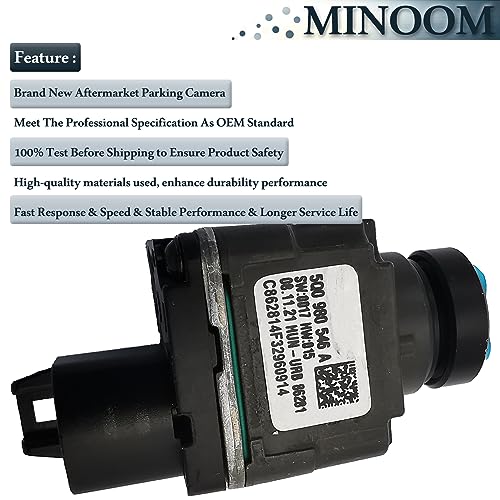 Image of 5Q0980546A Front View Backup Parking Camera 360 Environment Surround Camera Replacement for Audi A4 A5 Q3 Q5 S4 S5 Bentley VW Atlas Porsche Part No.#PO1260100丨31445951