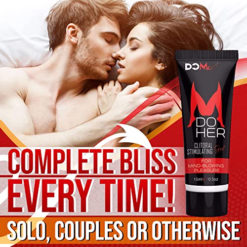 Blowout! Do Me Premium Female Arousal Gel - Do Her - Clitoral Stimulating Gel For Intense, Mind Blowing Pleasure For Women - Essential Female Arousal Product For Bedroom Action (0.5Oz) #TOP4