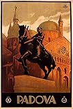 bacaro quadri padova Dimensioni: 30 x 20 cm. Poster vintage in metallo di stagno – Padova Vintage Italian Travel – Poster paesaggio poster creatura poster 30 x 19,8 cm (30 x 20 cm)