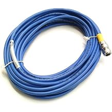 TURCK RK 4.21T-10 10 METER LENGTH, 2 WIRE, BLUE PVC JACKET, CORDSET, M12 EUROFAST, NAMUR, NICKEL PLATED BRASS COUPLING, NO LEDS, SINGLE ENDED, STANDARD PLUG BODY, STRAIGHT FEMALE CONNECTOR, T BARB FIT