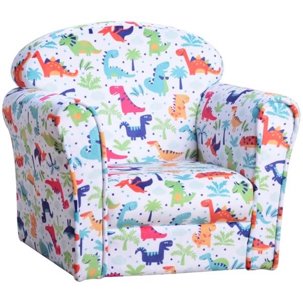 NovaXZ Kid's Sofa Armchair with Design and Thick Padding