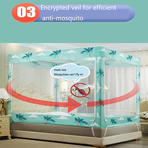 Moustiquaire lit baldaquin 150x200 maison de jeu de princesse