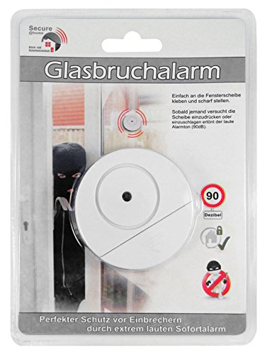 Glass breakage alarm - Perfect protection against