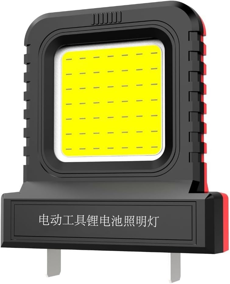 Work Light Compatible with 20V 21V Lithium Power Tool Batteries, 14W LED Camping Lantern(green)