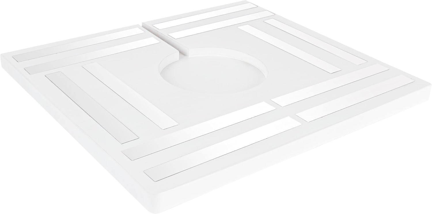 for Tonies Shelf Magnetic,Wood for Tonies Storage for Toniebox for Tonie Figures Creative for Tonies Magnetic Shelf for 36-48 Characters for Kid's Room(White)