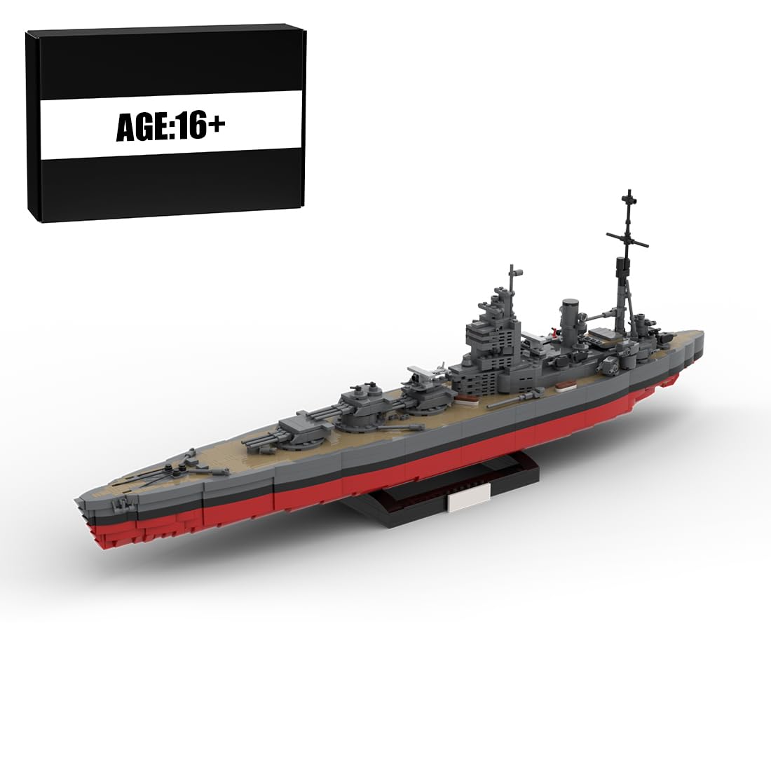 趣味・スポーツ・実用 British Battleships of World War Two f6 Amazon.com: BrickCraftWorks 1/300 Scale Rodney Battleship of World