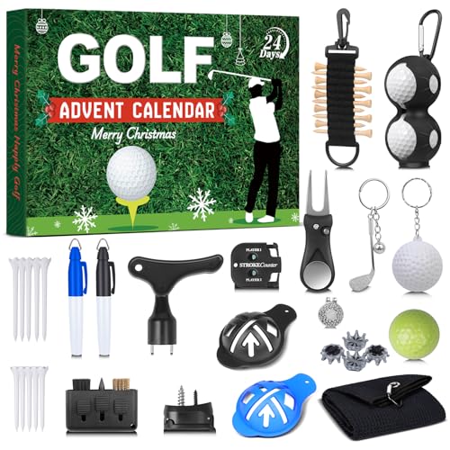 Golf Advent Calendar 2025 for Men Teen Boy, 24-Day Christmas