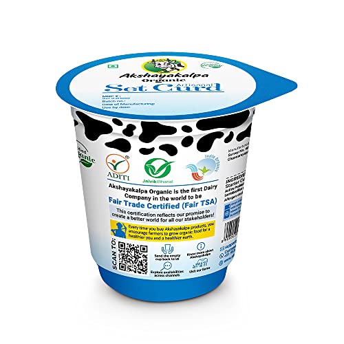 Image of Akshayakalpa - Artisanal Organic Set Curd / Dahi 400g