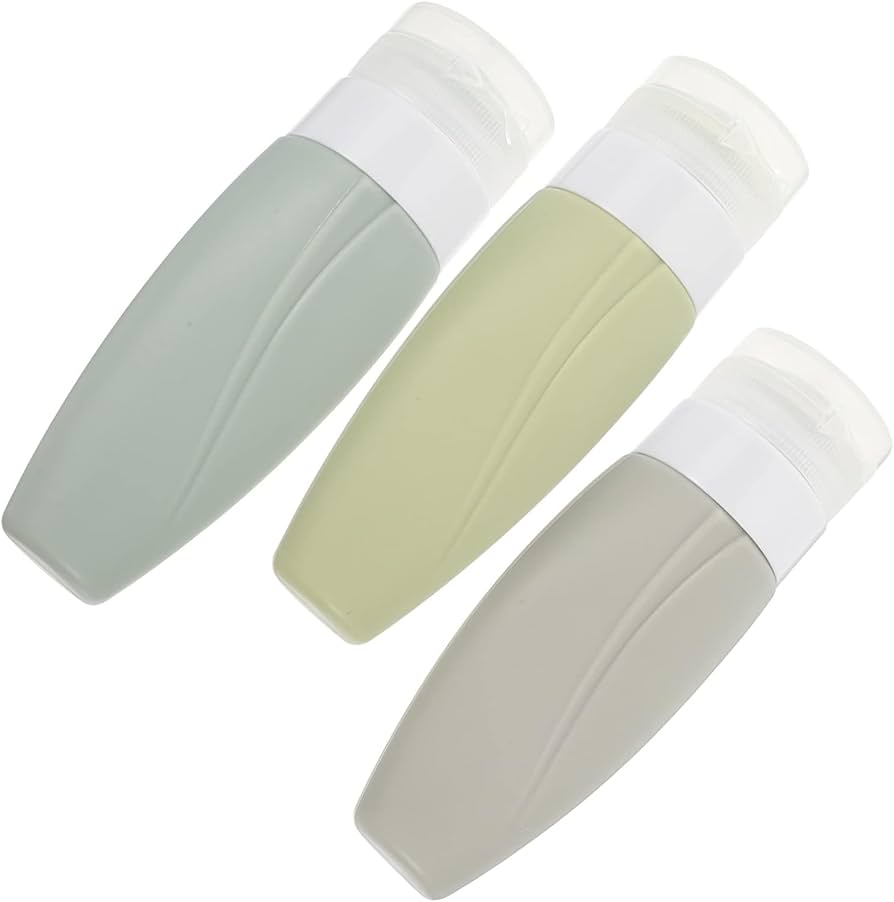 RETZLAトラベルボトル 旅行用詰め替えボトル (4本セット60ml) RETZLAトラベルボトル 旅行用 液漏れ防止シャンプー入れ 4本