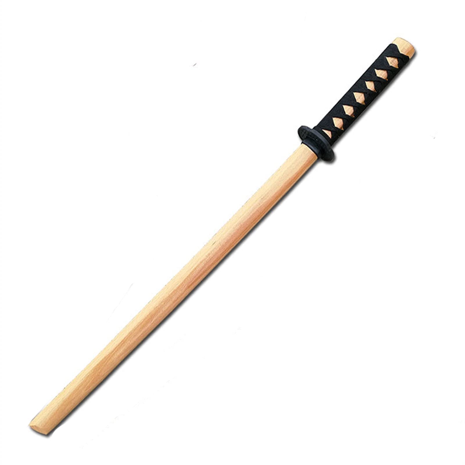 Buy CattFun Toy Katana Not Edged 60cm Aikido Wooden Samurai Katana s