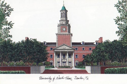 Campus Images North Texas Mean Green Spirit Graduate Diploma Frame – 11