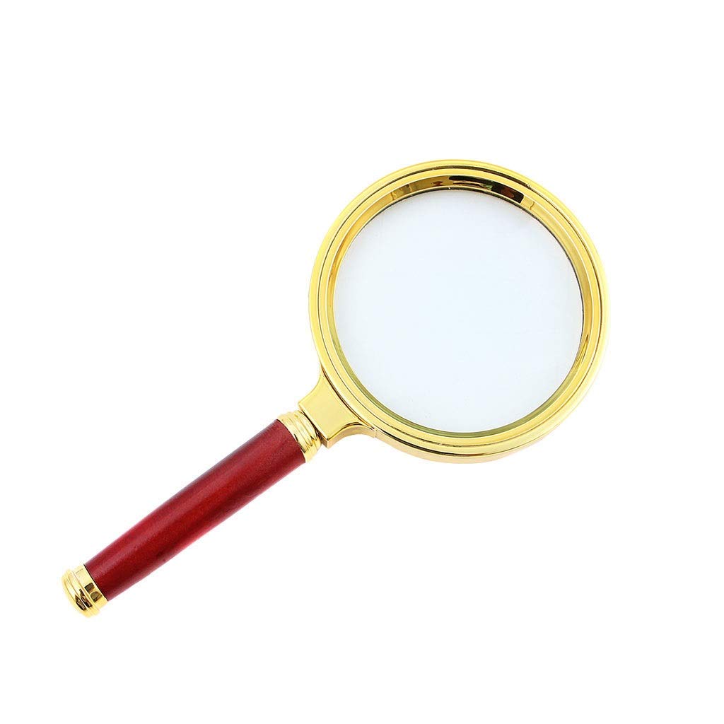 Loupe optique 10x pour lecture, identification de bijoux, timbres – Lentille ultra transparente pour une meilleure clarté