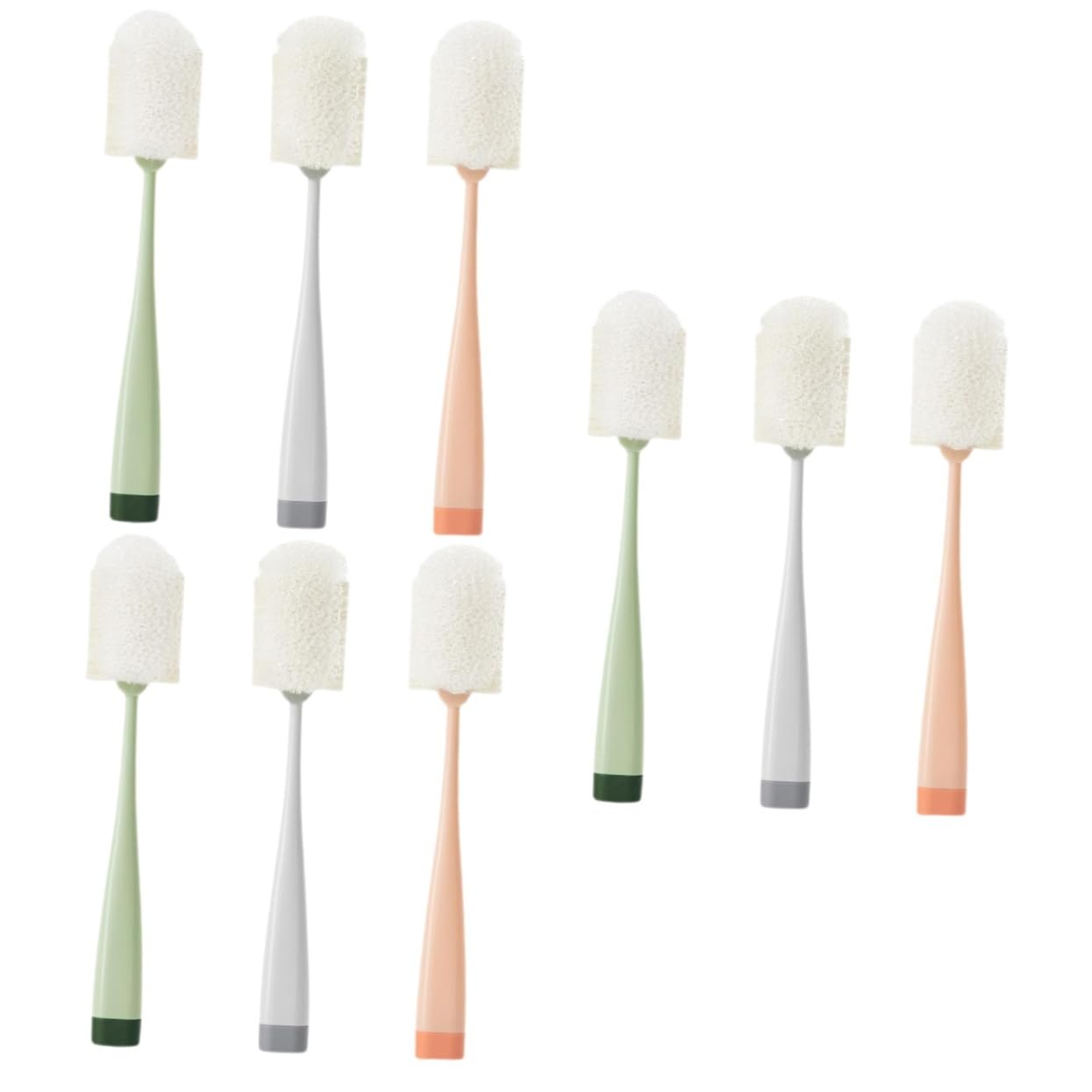 3 Set Pennello A Tazza Pennello Detergente Per Bottiglie Bottiglia Scovolino Per Bottiglie Scovolino Borraccia Per La Pulizia Delle Tazze Lavabottiglie 3 Pezzi*3