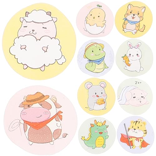 PENIKOKO Vendajes Redondos Adhesivos Para Heridas Infantiles 120 Piezas Mini Tamaño Pequeño Transpirable Prueba De Agua Con Diseño De Dibujos Animados Para Cuidado Diario De Heridas Bebés y Niños