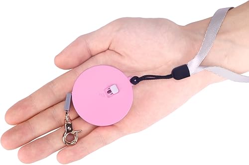 Miniatura 10 de Correa retráctil para perros pequeños y gatos de hasta 11 libras con cinta de nailon fuerte antitirones de 6.5 pies, manos libres, mini correa