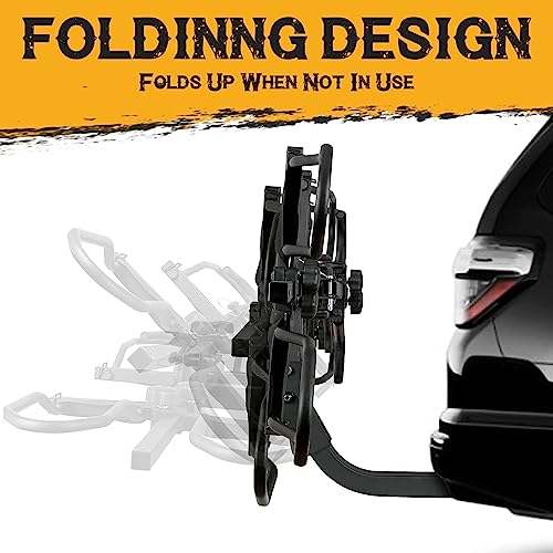 Meeviz M006 Hitch Bike Rack 180 Lbs Capacity For Mtb, Fat Tire And Electric Bike thumb #2