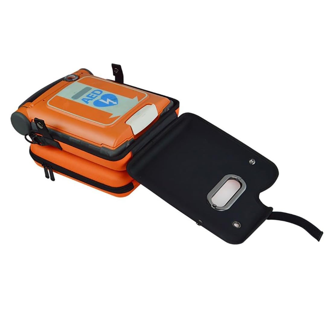 Borsa Porta Defibrillatore Semiautomatico Esterno (DAE), Resistente, con Spallacci Regolabili, Portatile E Accattivante, for Casa, Ufficio, Ospedale E Luoghi Pubblici