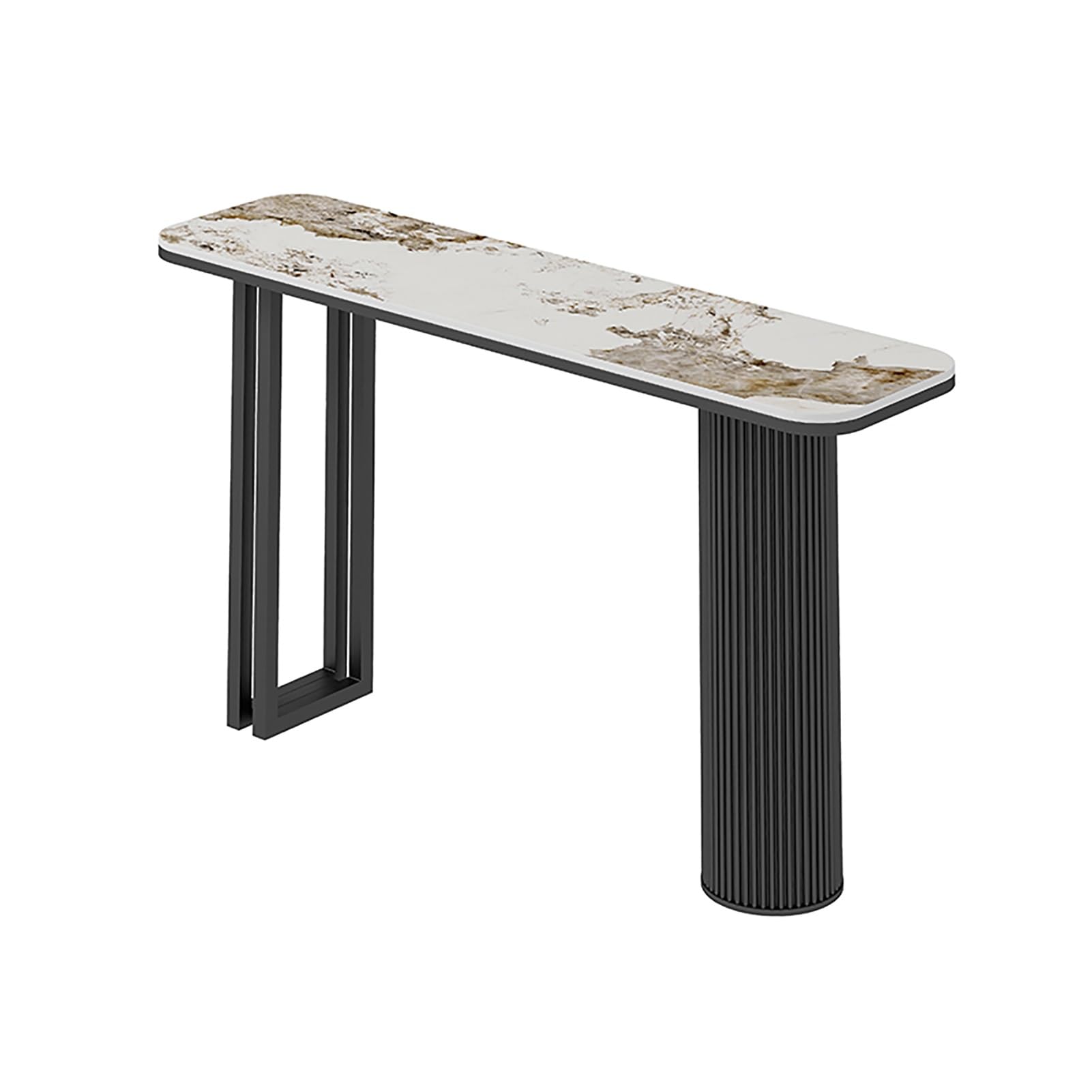 Mesa de entrada para pasillos estrechos que soluciona la falta de espacio