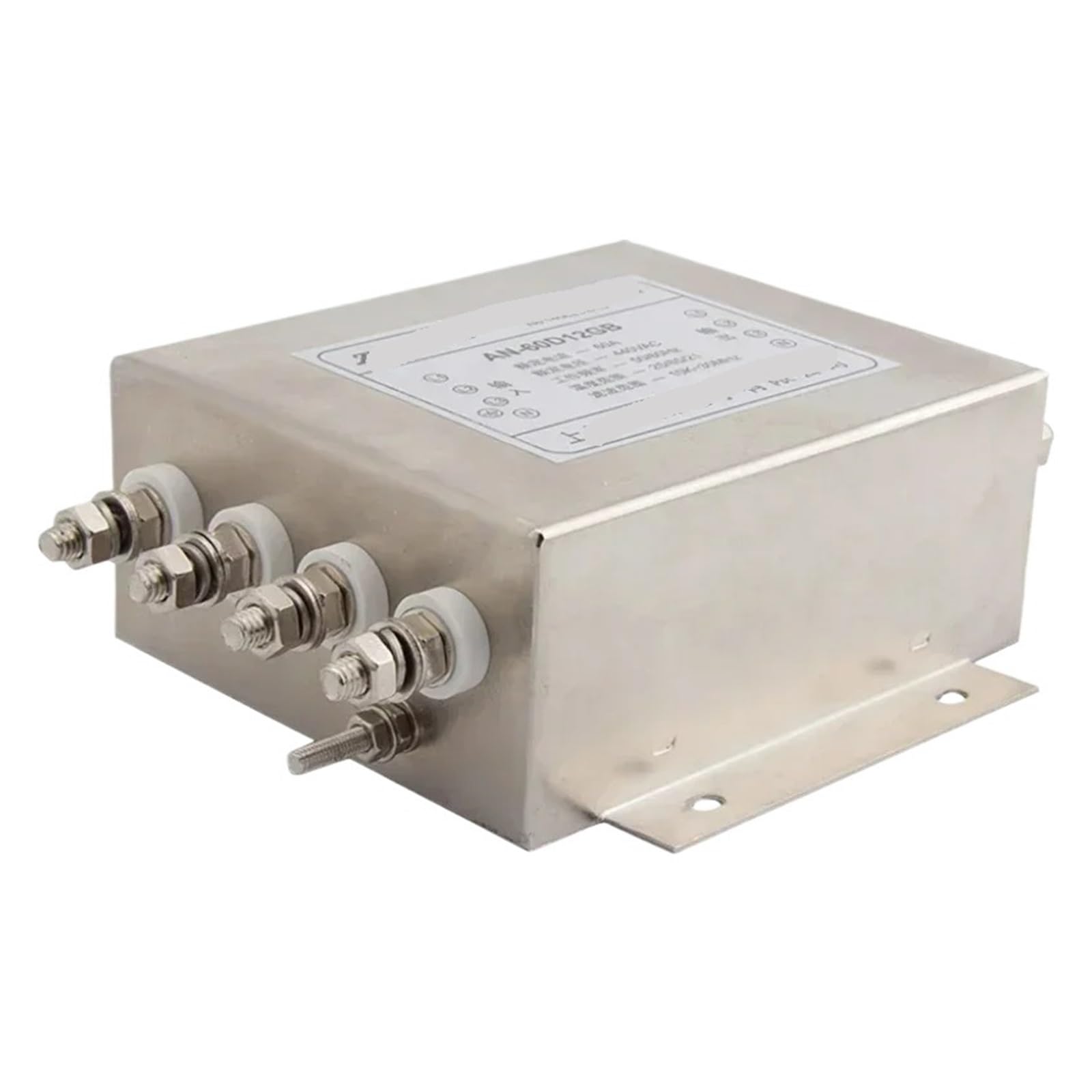 YTMJPQQJI Three-Phase Four-Wire Power Filter 60A 380V/440V AN-60D12GB Bolt-on Filter Inductor