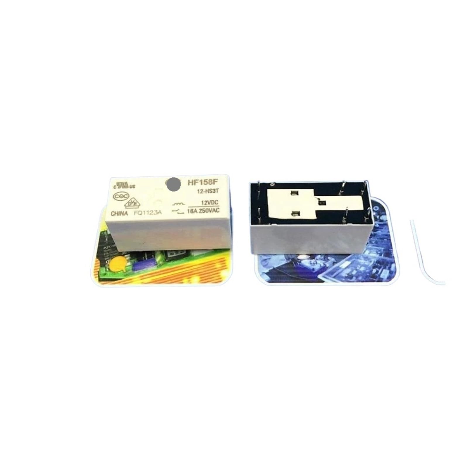 Évitez les pannes de circuit avec le relais HF158F-12-HS3T 16A 6-pin durable