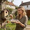 Flat Bird Feeder Tray - Round Feeding Dish - Bird Water Bowl Replacement - for Finch, Sparrow, Lovebird, Park, Courtyard, Terrace, Outdoor, Garden, Deck, Balcony, Fence #2