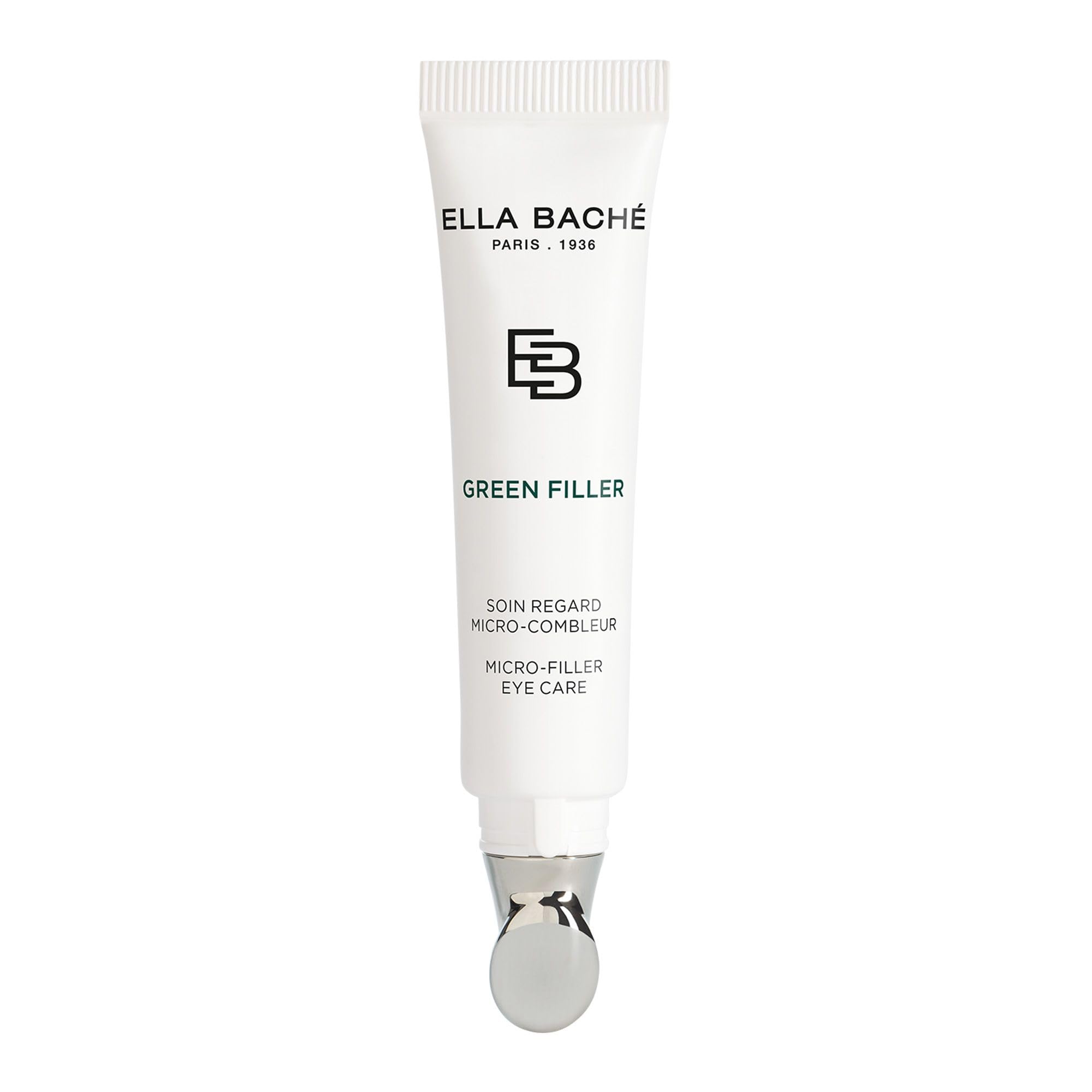 Ella Baché Green Filler Mikro-Filler Augenpflege 15 ml - Straffende Augencreme mit Applikator gegen Falten, Augenringe & Schwellungen - Mit Superfood-Wirkstoffen