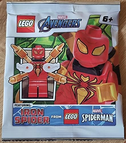 LEGO Marvel Super Heroes Iron Spider Minifiguren-Folienpack-Set 242108...