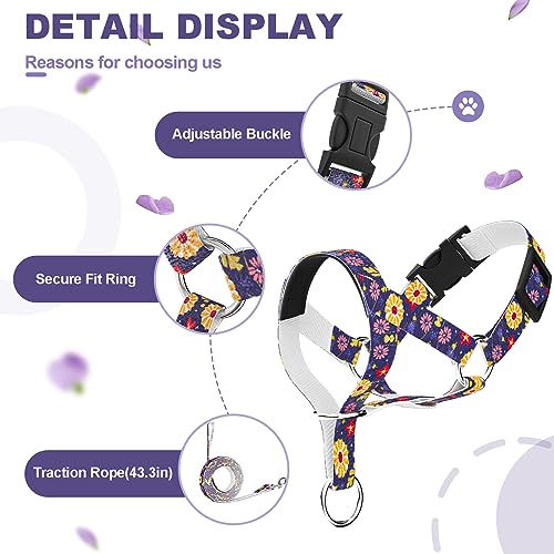 Wintchuk Dog Head Collar, Soft Nylon Head Harness To Help Stop Pulling, Adjustable Headcollar For Small Medium Large Dogs thumb #1