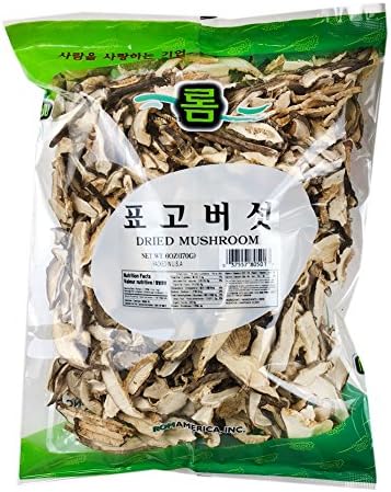ROM AMERICA Premium Dried Whole Shiitake Mushroom, All Natural Dehydrated Mushrooms, Easy Prep, Soft and Delicious Superfood 표고버섯 - 170g (Pack of 1)