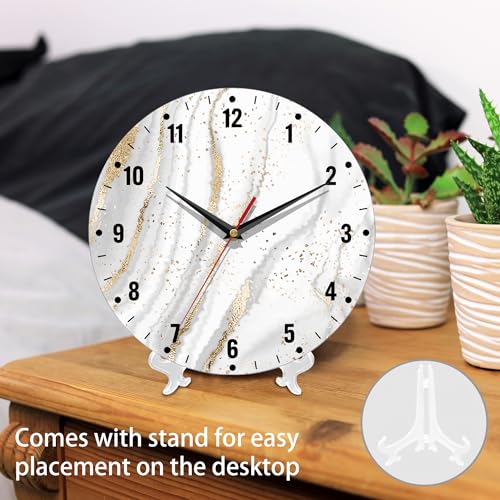 Horloge murale de cuisine abstraite pour une décoration de salon zen - 4