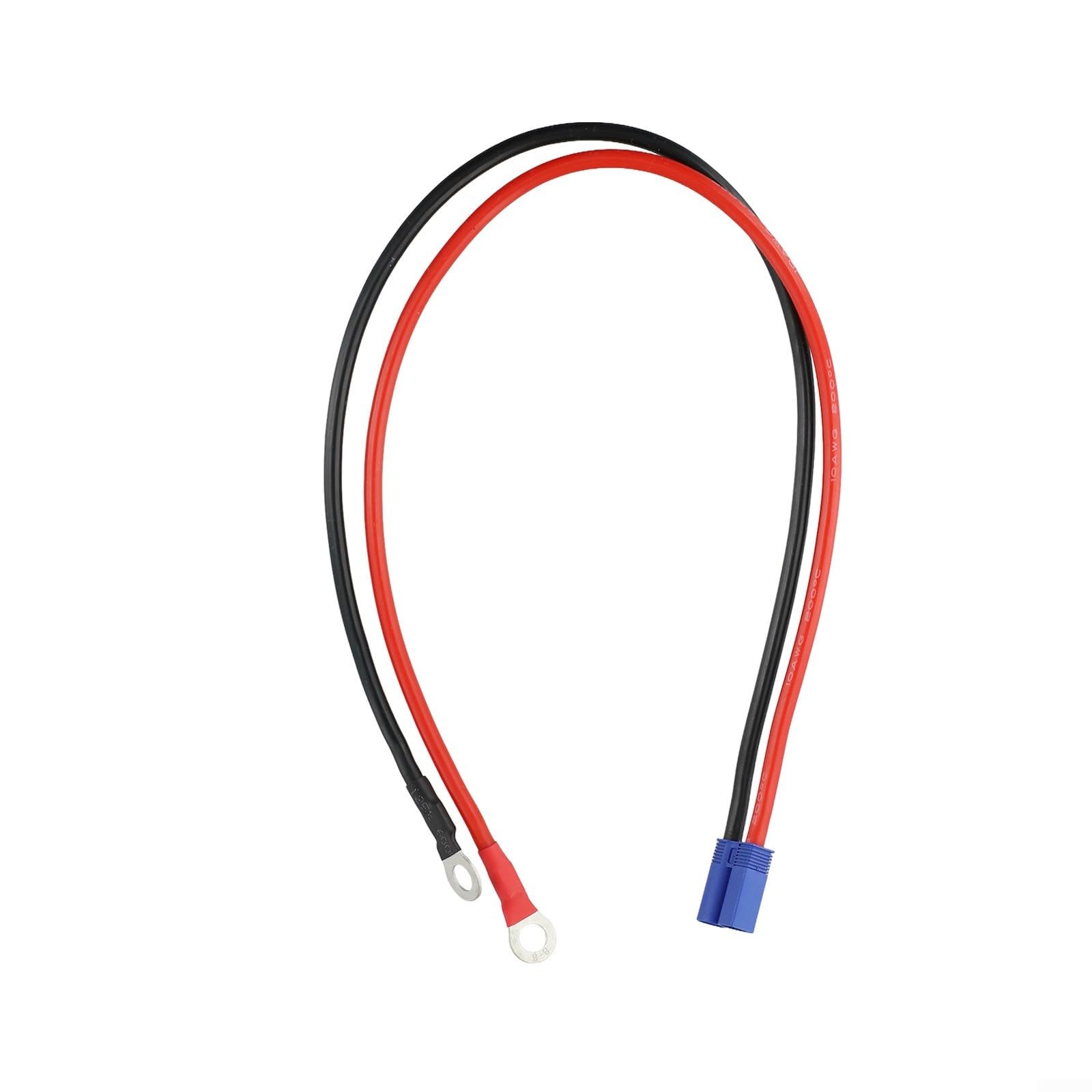 Cavo Batteria Nautico 6 AWG In Rame Stagnato - 15 Piedi Nero E Rosso
