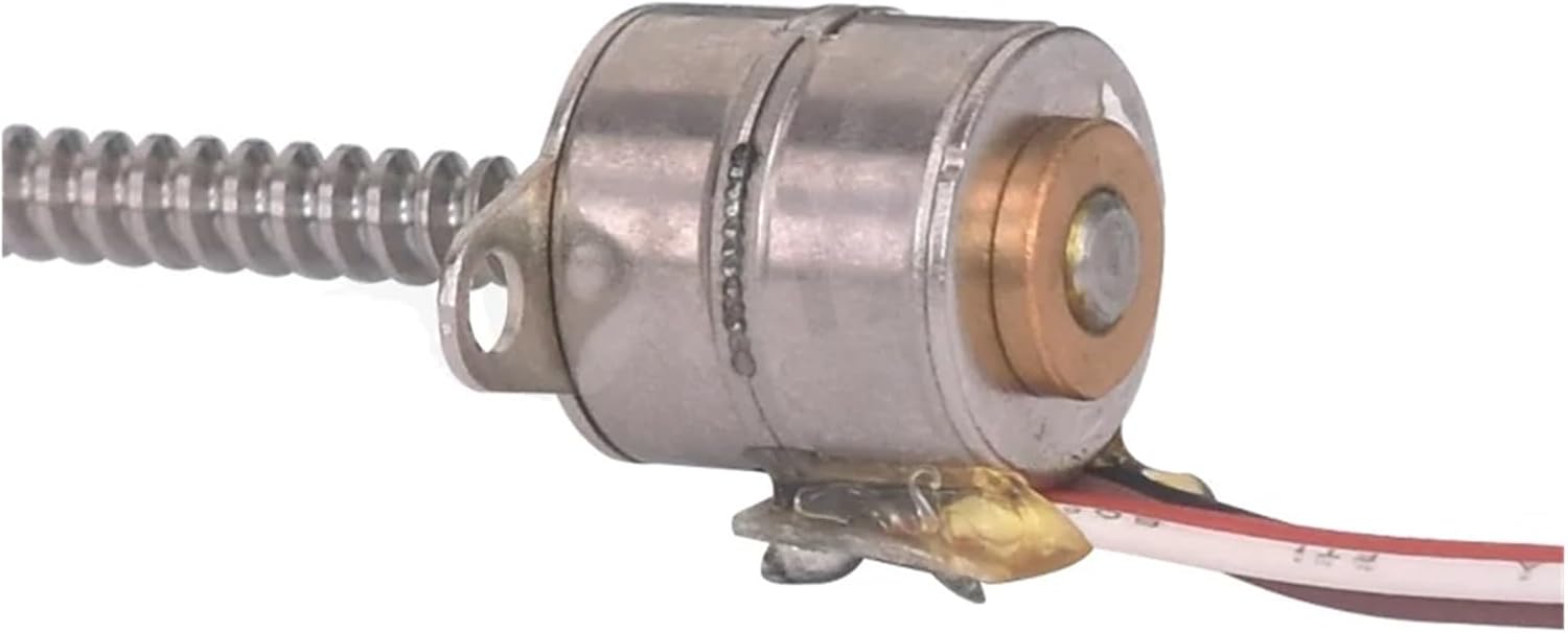 DC 5V 10mm 精密ステッピング ステッパー 電子スターター 2相 4線 50mm ストローク リニアスクリューアクチュエータ