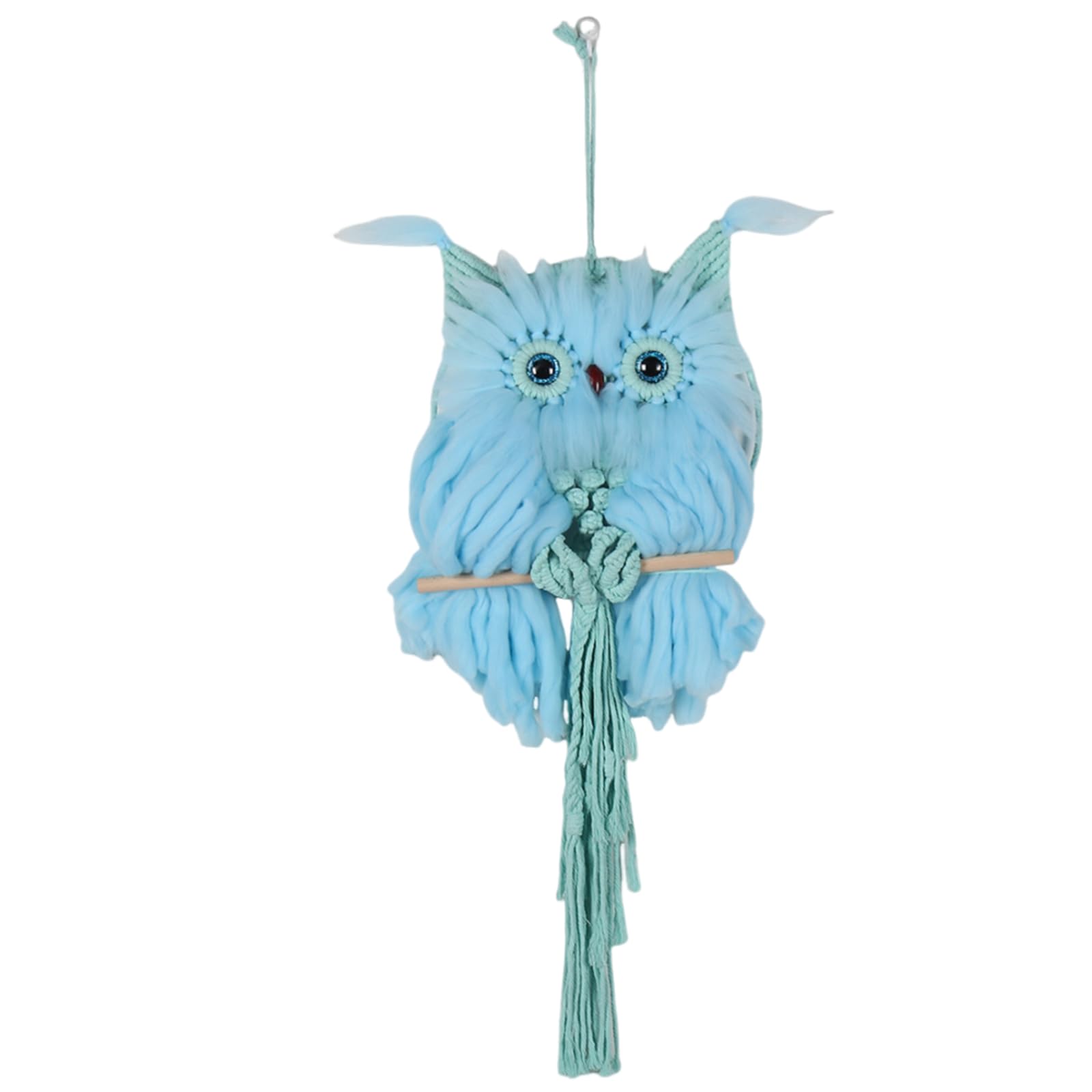 Xinsheinelry Artistic Owl Cotton Tapestry, Hand Woven Wall Hanging for or Apartment Decors Ornament