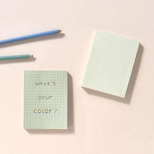 Miniatura 5 de Monolike Memopad Smoothie Ver.3 - Juego de 4 paquetes, 4 diseños diferentes, 100 hojas por bloc, total de 400 hojas, blocs de notas, blocs de